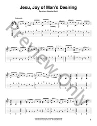 Jesu, Joy of Man's Desiring Guitar and Fretted sheet music cover